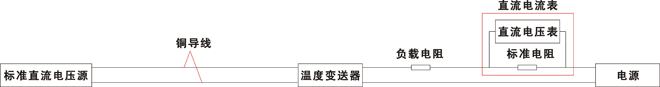 無補償溫度變送器校驗接線 無補償溫度變送器校驗接線