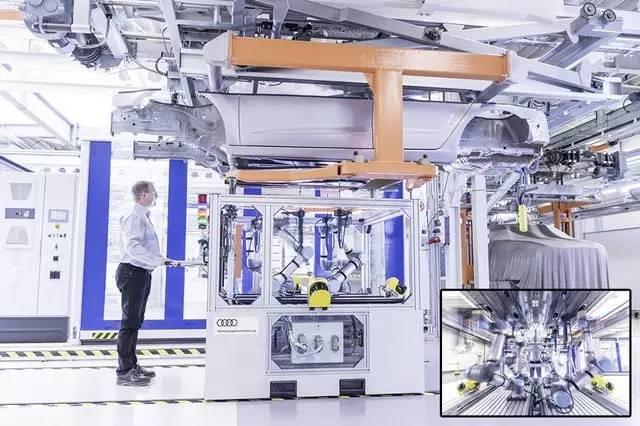 奧迪工廠自動化技術之輕型機器人 奧迪工廠自動化技術之輕型機器人