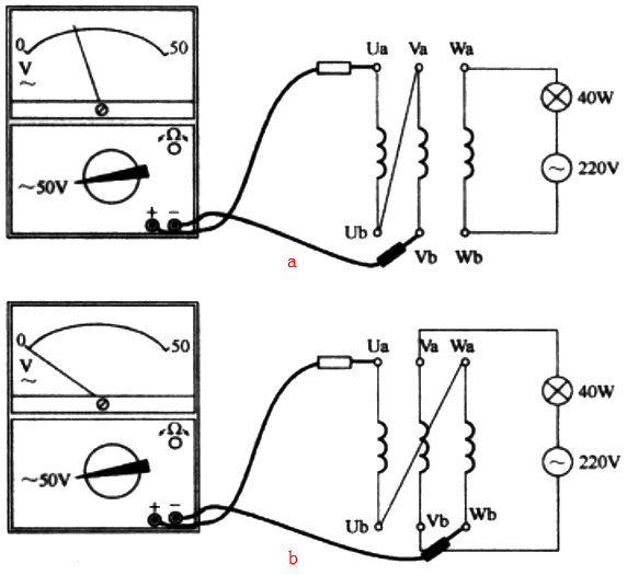 交流法判斷繞組首尾端 交流法判斷繞組首尾端