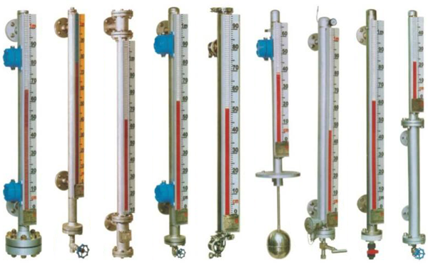 不同外形的磁翻板液位計 不同外形的磁翻板液位計