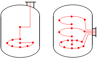 多點鎧裝熱電偶安裝示意 多點鎧裝熱電偶安裝示意