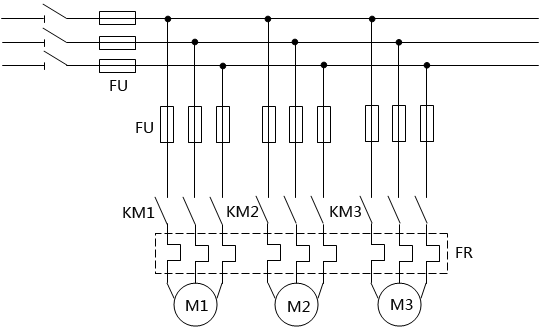 溶解氧控制系統主電路接線圖 溶解氧控制系統主電路接線圖