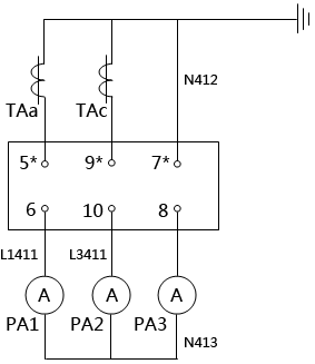 二次電流測量回路原理 二次電流測量回路原理