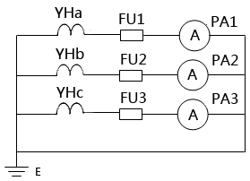 原試驗系統二次電壓測量回路原理 原試驗系統二次電壓測量回路原理