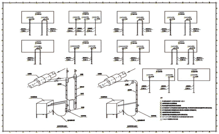 保溫箱及電伴熱帶安裝示意圖 保溫箱及電伴熱帶安裝示意圖