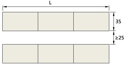 單點閃光報警儀條列式安裝開孔尺寸 單點閃光報警儀條列式安裝開孔尺寸
