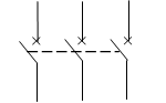 三極斷路器圖形符號 三極斷路器圖形符號