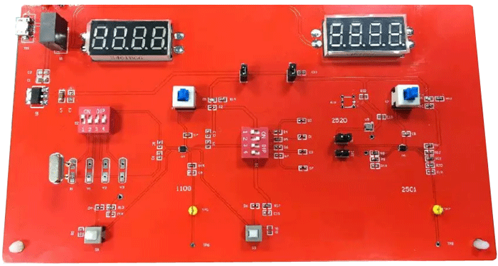 展頻IC展示板實物圖 展頻IC展示板實物圖