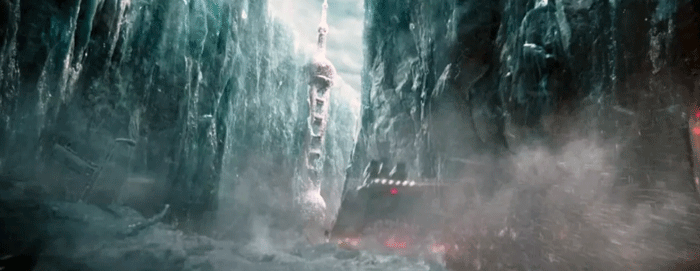 電影《流浪地球》中地球被木星的引力捕獲 電影《流浪地球》中地球被木星的引力捕獲