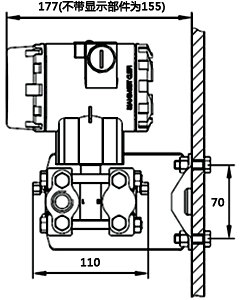 壓力變送器墻面連接形式 壓力變送器墻面連接形式