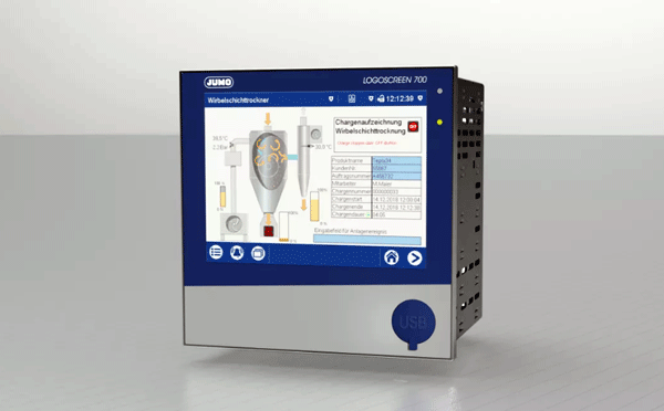 JUMO LOGOSCREEN 700觸摸式無紙記錄儀 JUMO LOGOSCREEN 700觸摸式無紙記錄儀