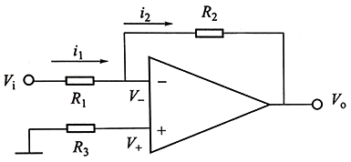 反相放大器電路原理圖 反相放大器電路原理圖