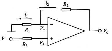 同相放大器電路原理圖 同相放大器電路原理圖