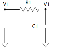 一階低通濾波器 一階低通濾波器