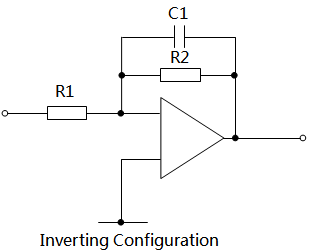 采用運算放大器的一階低通濾波器1 采用運算放大器的一階低通濾波器1