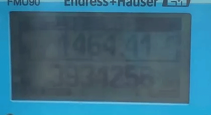 E+H儀表顯示畫面 E+H儀表顯示畫面