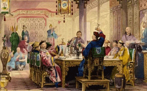 清朝宴席 清朝宴席