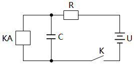 繼電器延緩動作電路