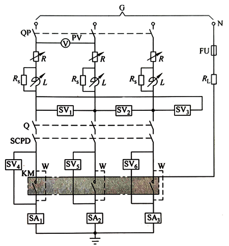 有關接觸器SCPD的試驗電路 有關接觸器SCPD的試驗電路