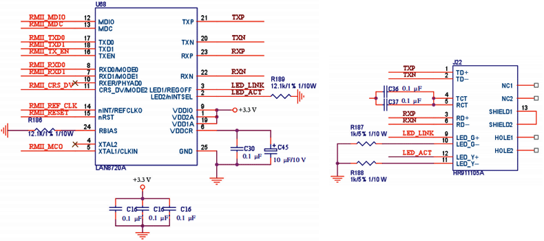 以太網通信接口電路 以太網通信接口電路