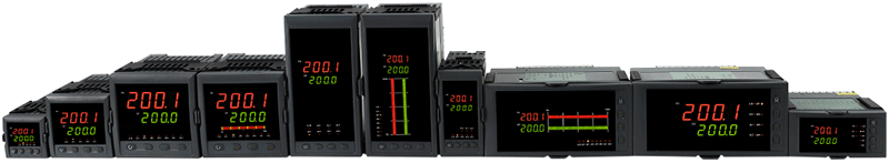 七種外形尺寸的PID調節器 七種外形尺寸的PID調節器