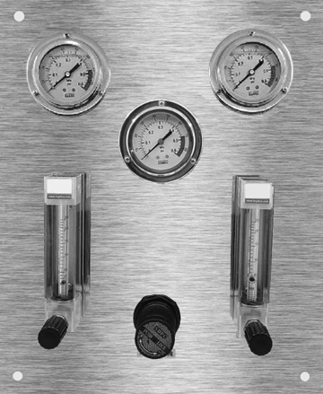 吹氣式液位計吹掃裝置(配玻璃浮子流量計/雙路) 吹氣式液位計吹掃裝置(配玻璃浮子流量計/雙路)