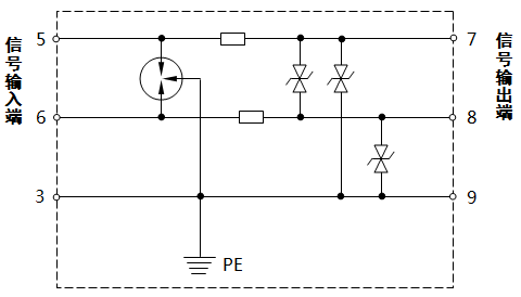 24V和48V直流電源浪涌保護器原理圖 24V和48V直流電源浪涌保護器原理圖
