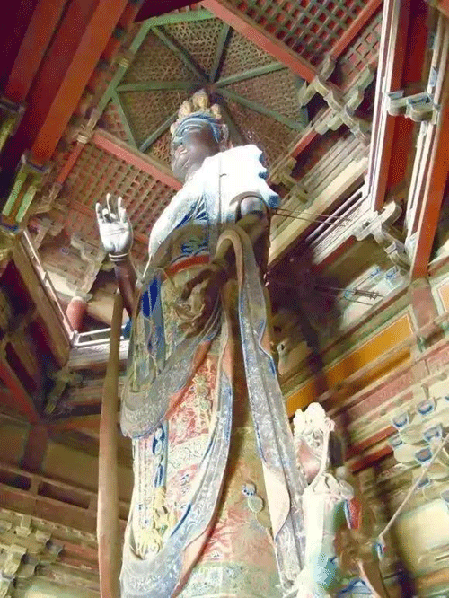 獨(dú)樂(lè)寺觀音閣佛像 獨(dú)樂(lè)寺觀音閣佛像