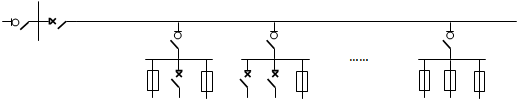 低壓配電系統接線之樹干式接線 低壓配電系統接線之樹干式接線