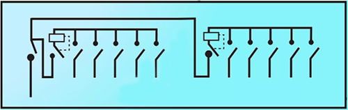 符合BS7671-2018的家居配電箱接線圖 符合BS7671-2018的家居配電箱接線圖