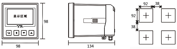 溶解氧在線監測儀外形尺寸 溶解氧在線監測儀外形尺寸