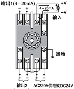 SWP-201DL配電器接線圖 SWP-201DL配電器接線圖