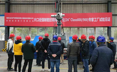 M8380d高轉速大力矩電動執行機構配套大口徑強制密封球閥項目順利通過國產化鑒定 M8380d高轉速大力矩電動執行機構配套大口徑強制密封球閥項目順利通過國產化鑒定
