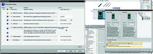 西門子提供本機兼容模式,不同固件版本的設備可以一起運行,并使用相同的軟件編程 西門子提供本機兼容模式,不同固件版本的設備可以一起運行,并使用相同的軟件編程