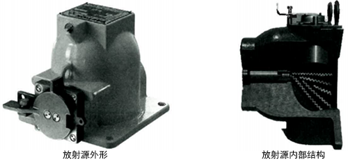 放射源外形和內部結構 放射源外形和內部結構