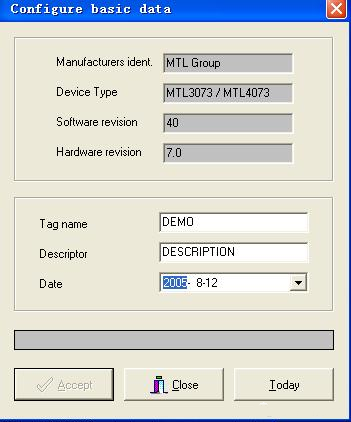 MTL安全柵組態軟件界面 MTL安全柵組態軟件界面