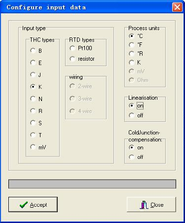 MTL安全柵設置輸入信號類型 MTL安全柵設置輸入信號類型