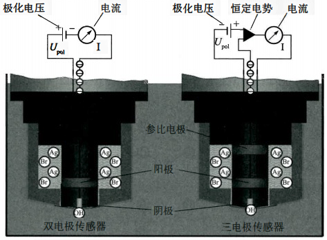安培法溶解氧傳感器系統測量原理 安培法溶解氧傳感器系統測量原理