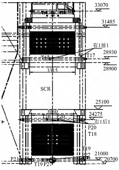 省煤器煙道側(cè)點布置 省煤器煙道側(cè)點布置