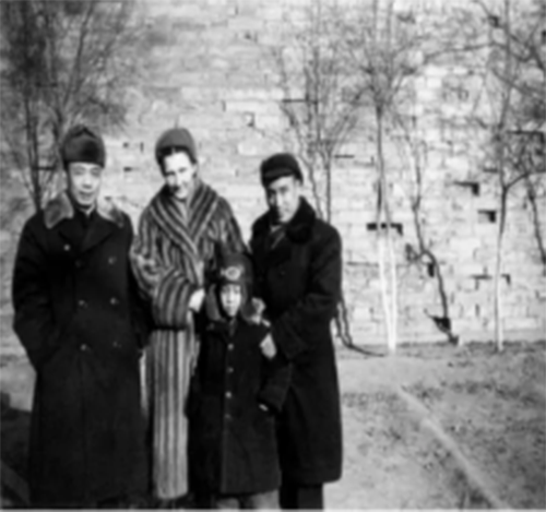 李慕愚、中蘇聯專家、李如洪 李慕愚、中蘇聯專家、李如洪