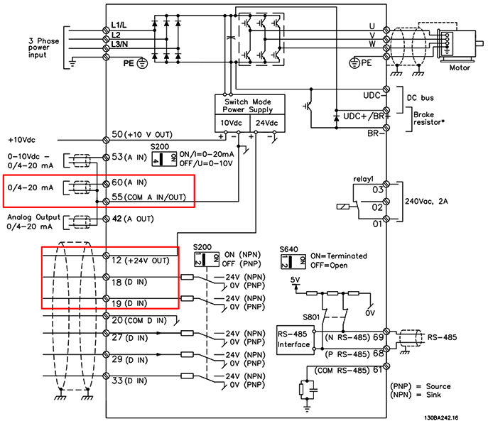 變頻恒壓供水系統接線圖 變頻恒壓供水系統接線圖