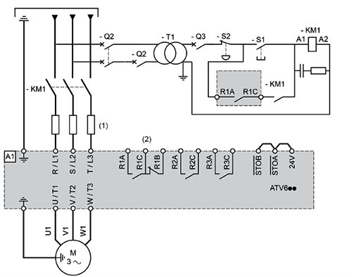 變頻器回路電氣圖 變頻器回路電氣圖